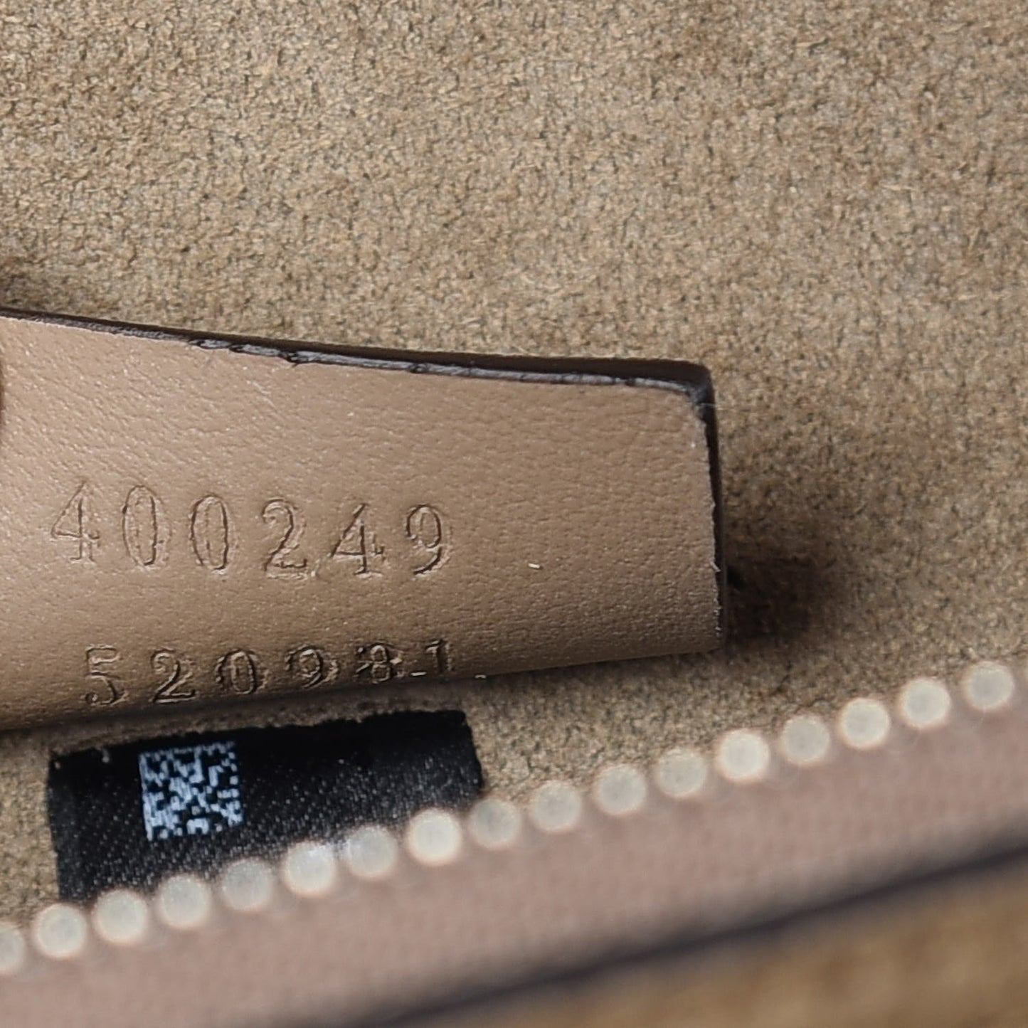GG Supreme Monogram Small Dionysus Shoulder Bag Taupe