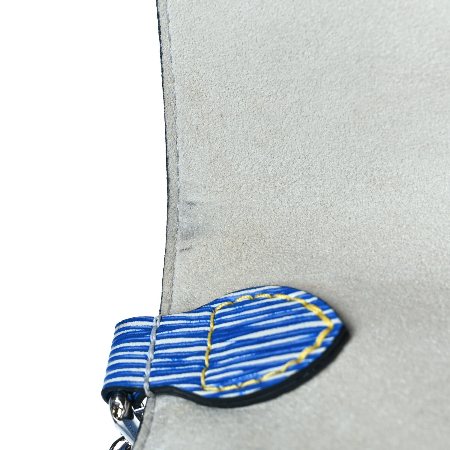 Louis Vuitton Epi Twist Shoulder Bag MM Denim Light 7 of 10