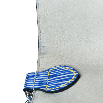 Louis Vuitton Epi Twist Shoulder Bag MM Denim Light 7 of 10