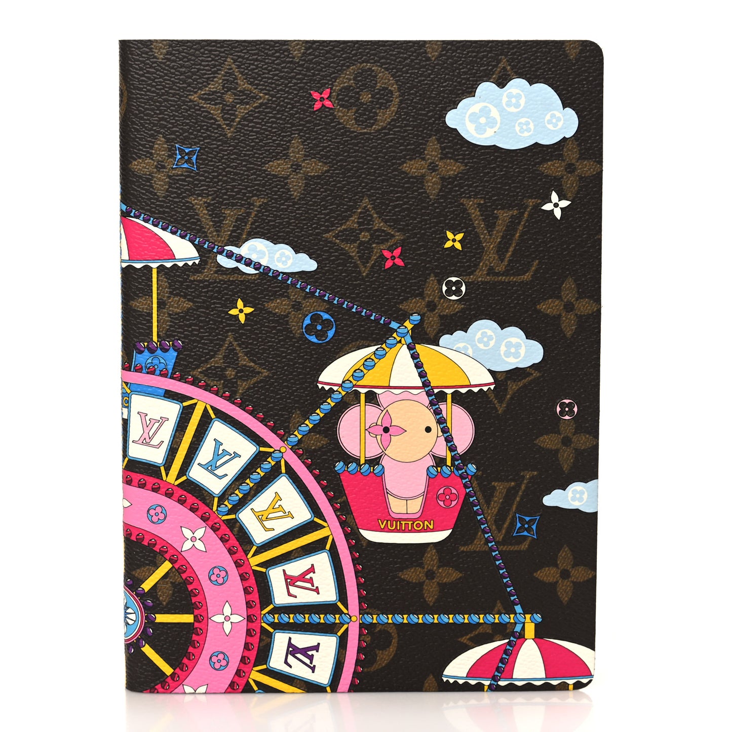 Monogram 2020 Christmas Animation Big Wheel Notebook MM Rose Ballerine