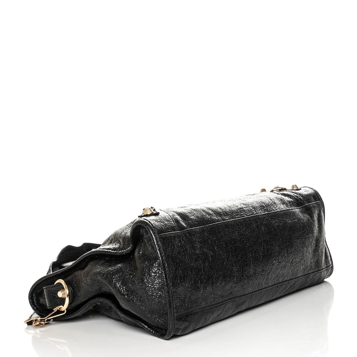 Agneau Giant 12 Gold Hardware City Black