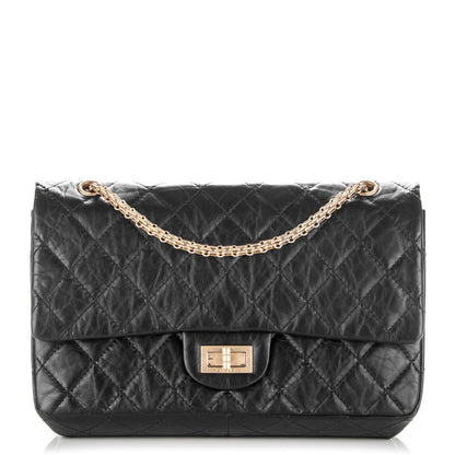 Chanel Aged Calfskin Quilted 2.55 Reissue 227 Flap Black 1 of 7