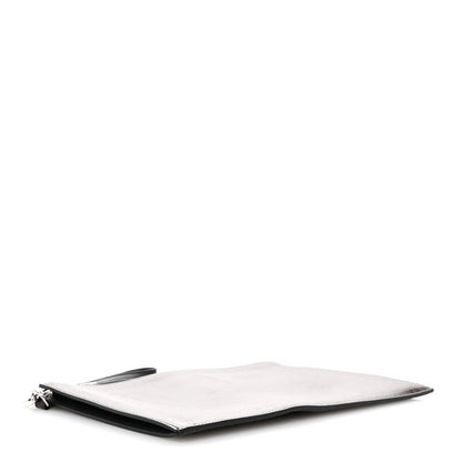 Fendi X SARAH COLEMAN Vitello Grace Light Micro FF Vertigo Embossed Flat Clutch Maya Black 4 of 7