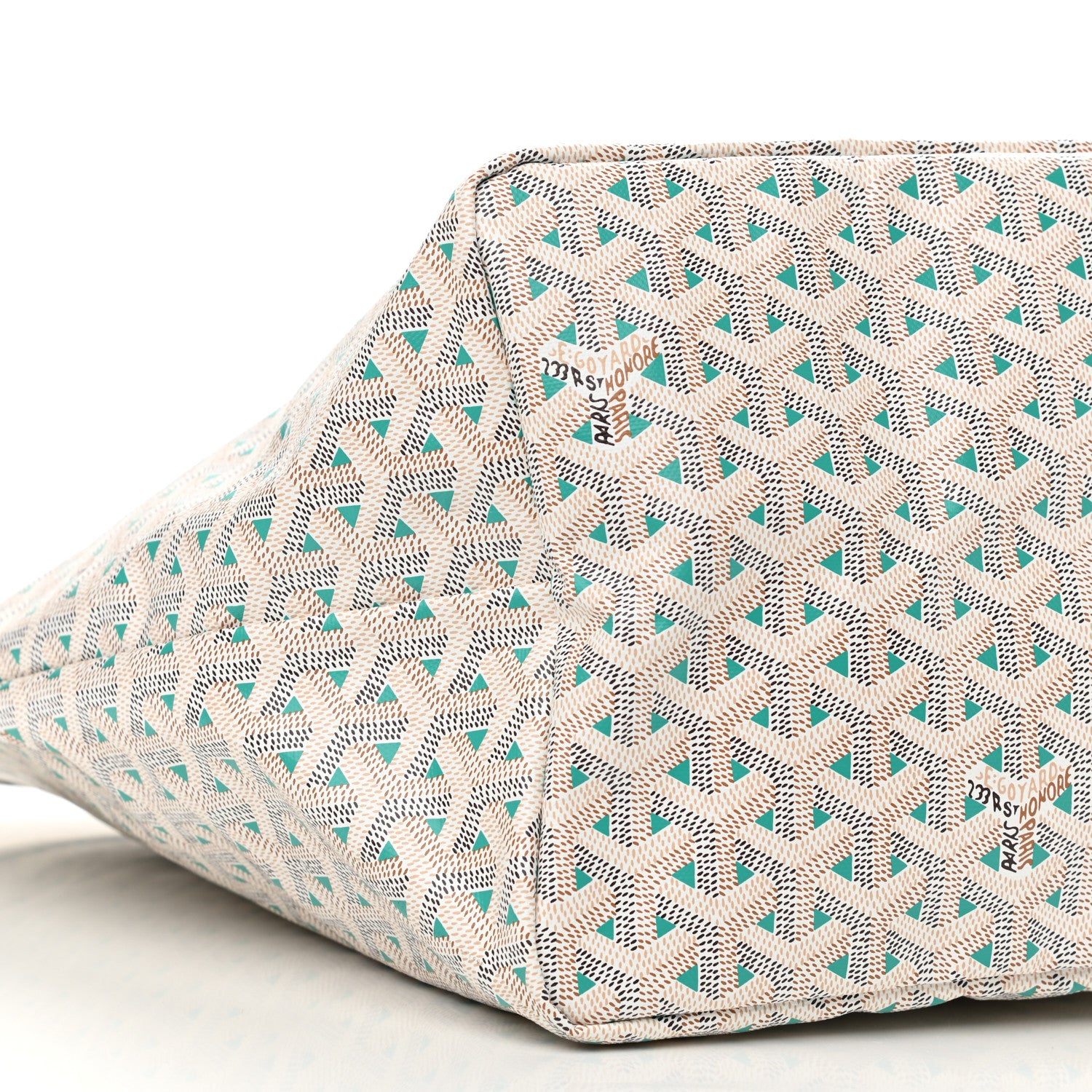 Goyard Goyardine Saint Louis Claire Voie GM White Opaline 10 of 11