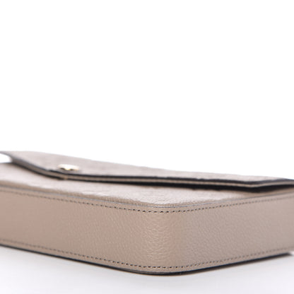 Louis Vuitton Empreinte Pochette Felicie Chain Wallet Tourterelle 8 of 9