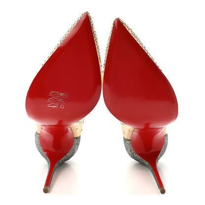 Christian Louboutin Crystal Strass Follies 100 Pumps 41 Version Vosges 6 of 9