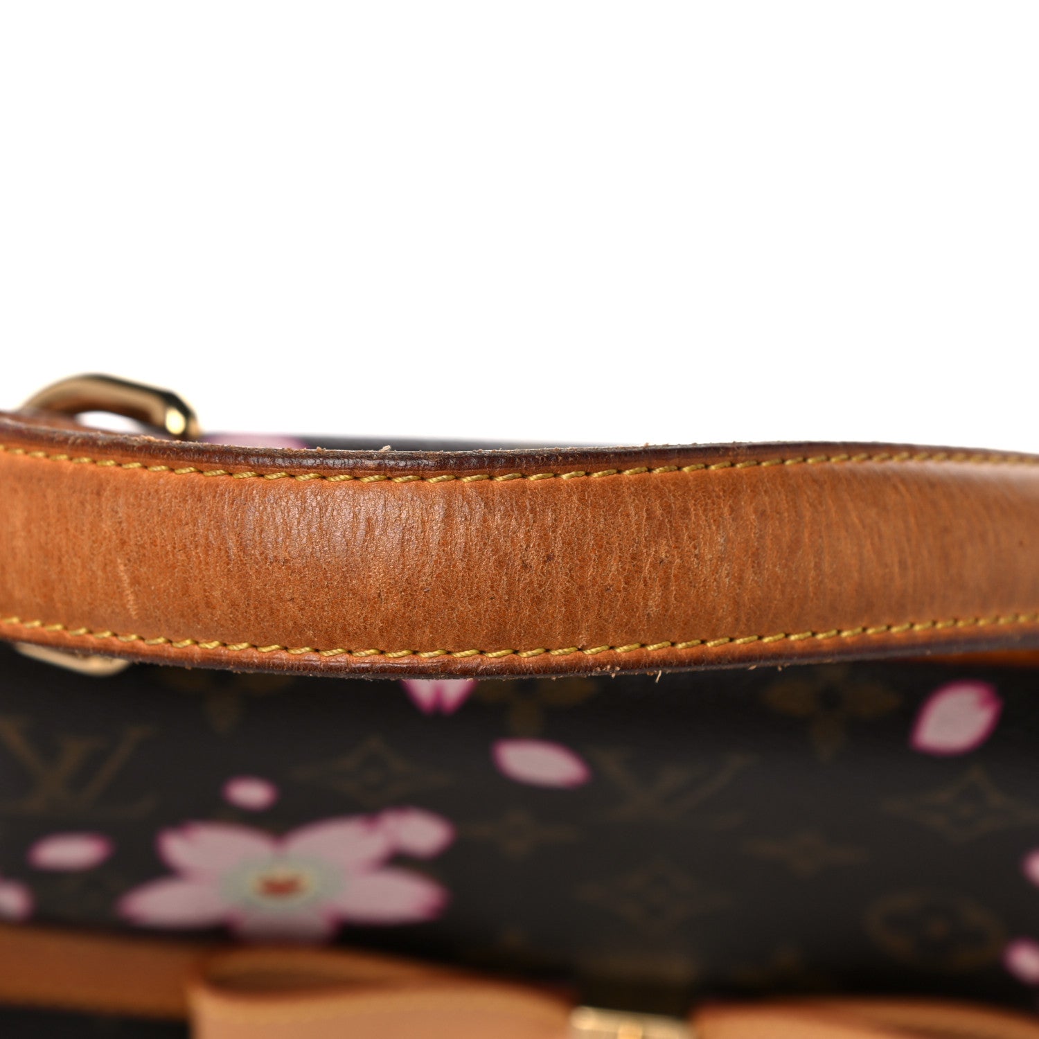 Louis Vuitton Monogram Cherry Blossom Sac Retro Bag Brown 16 of 18