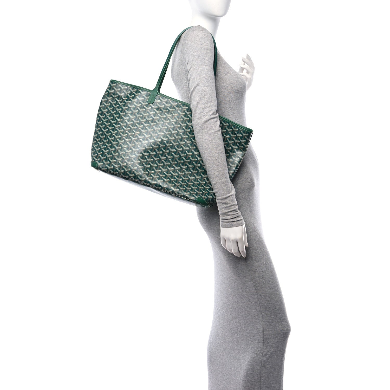Goyard Goyardine Artois MM Green 2 of 9