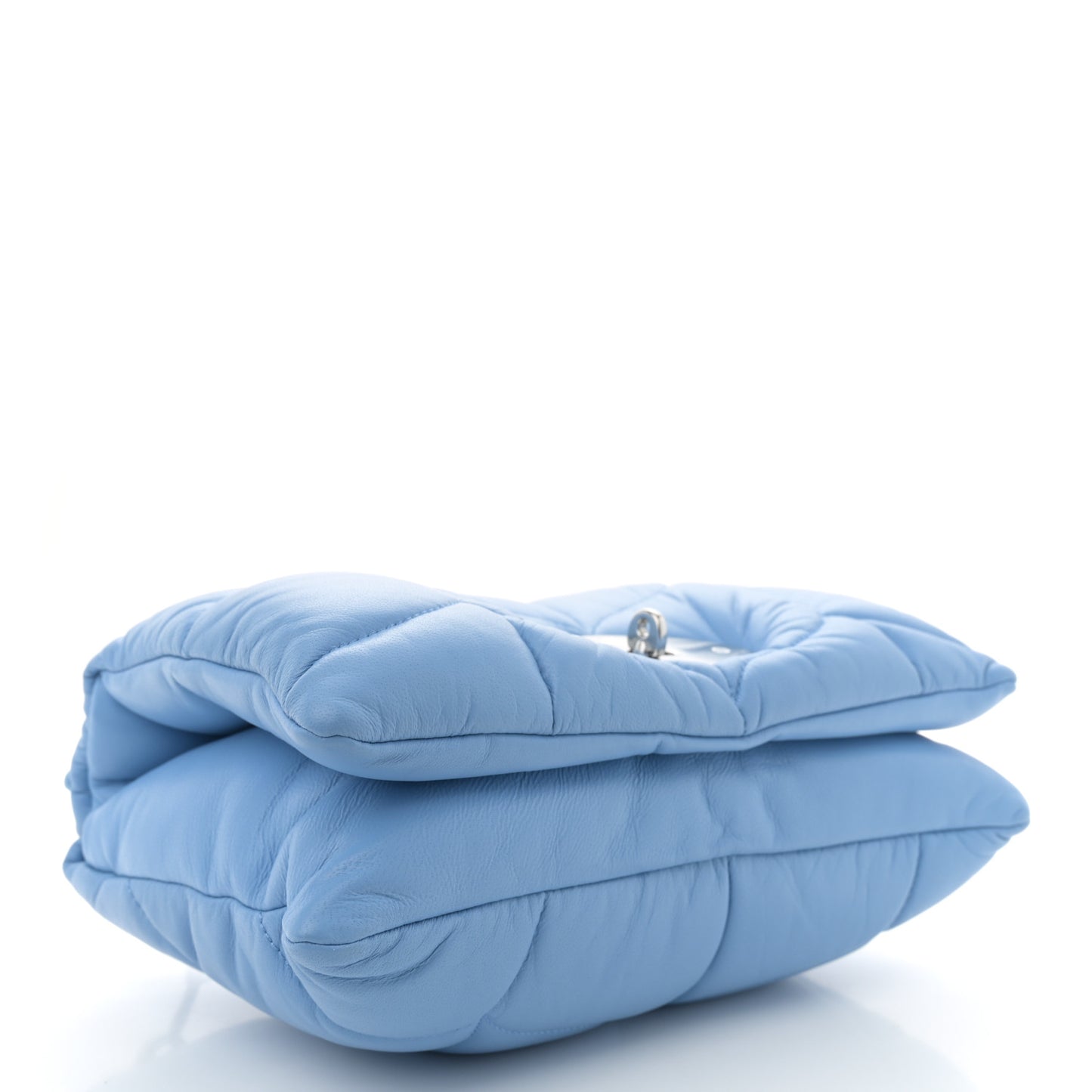 Nappa Pillow Quilted Little Softie Bag Cornflower Blue
