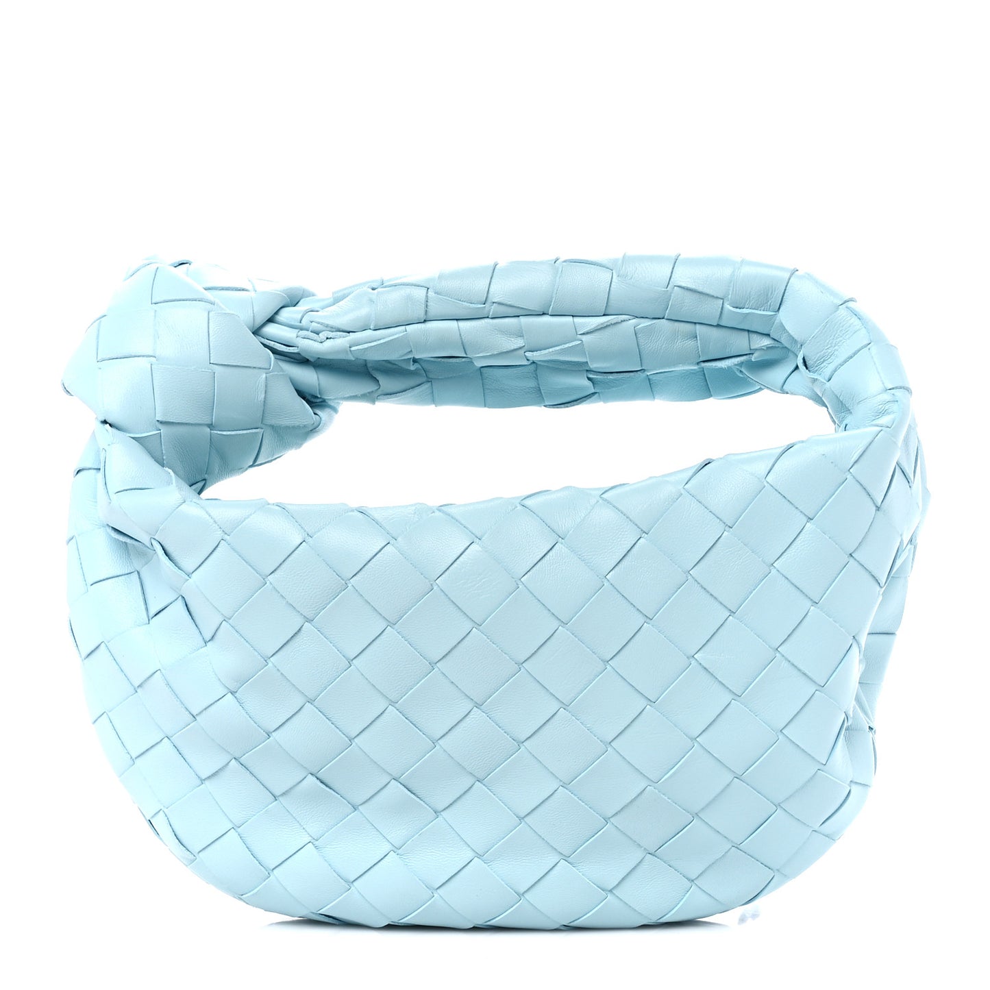 Nappa Intrecciato Mini Jodie Teal Washed