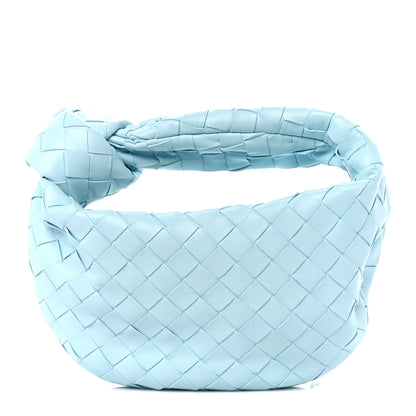 Bottega Veneta Nappa Intrecciato Mini Jodie Teal Washed 1 of 11