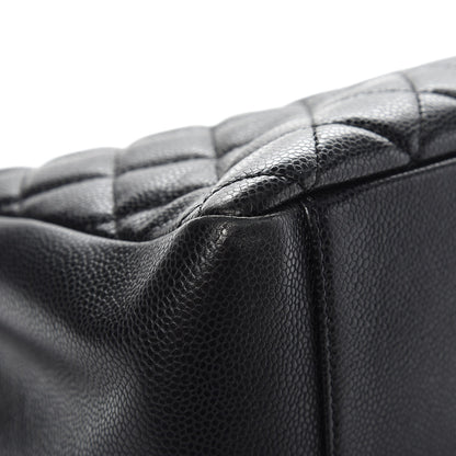 Chanel Caviar Quilted Grand Shopping Tote GST Black 8 of 13