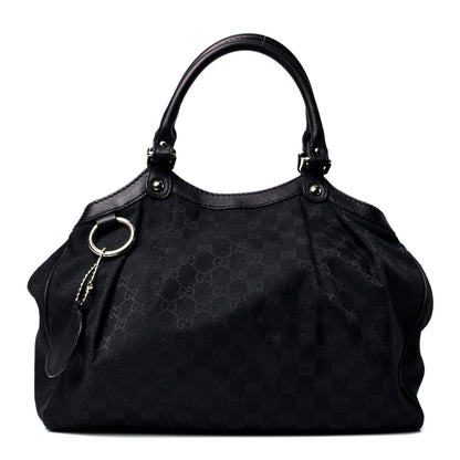 Gucci Monogram Medium Sukey Black 1 of 4