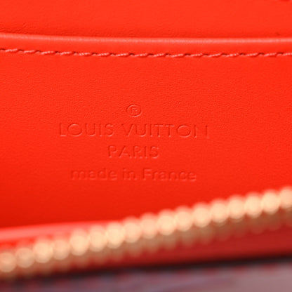 Louis Vuitton Metallic Vernis Degrade Zippy Coin Purse Pink Red 6 of 6