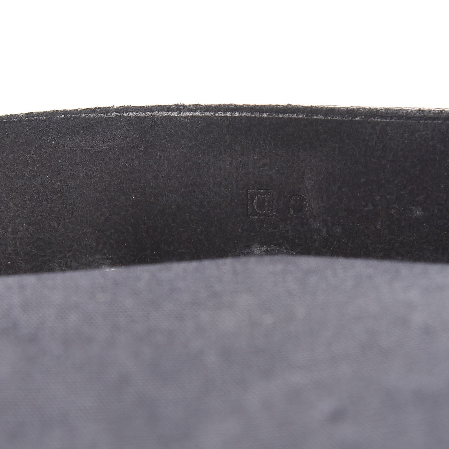 Toile Vache Calfskin Herbag 39 MM Black