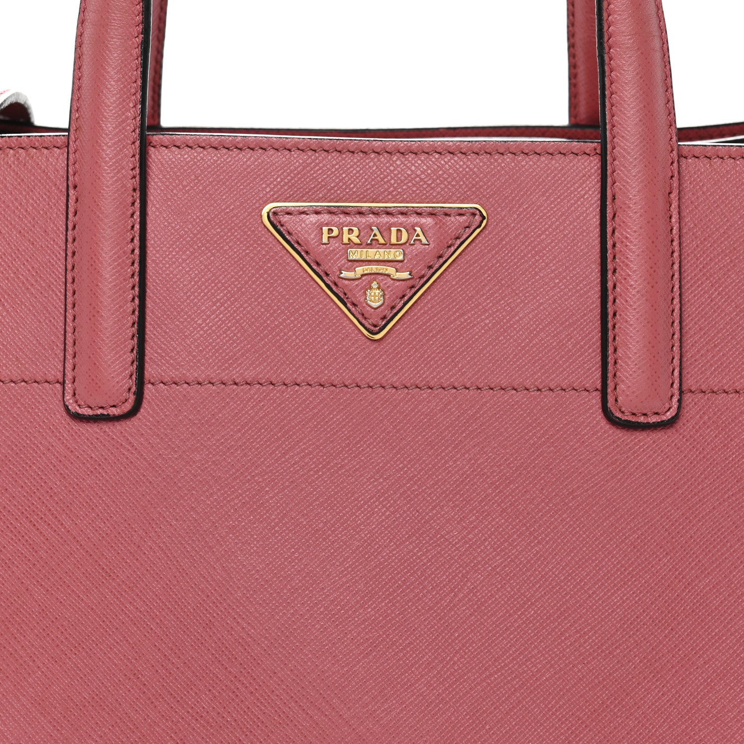 Prada Saffiano Soft Triple Pocket Tote Tamaris 9 of 11