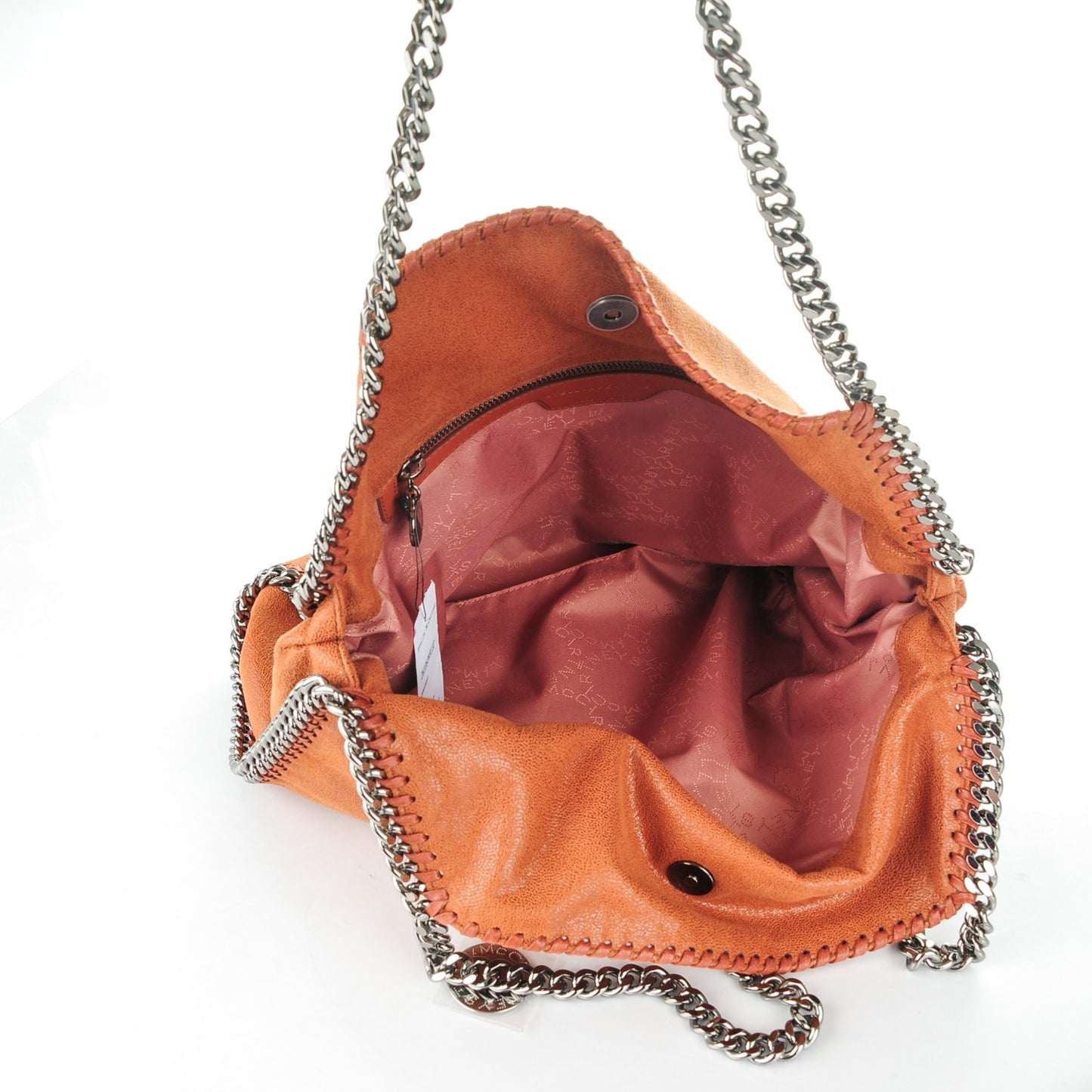 Shaggy Deer Small Falabella Tote Brandy