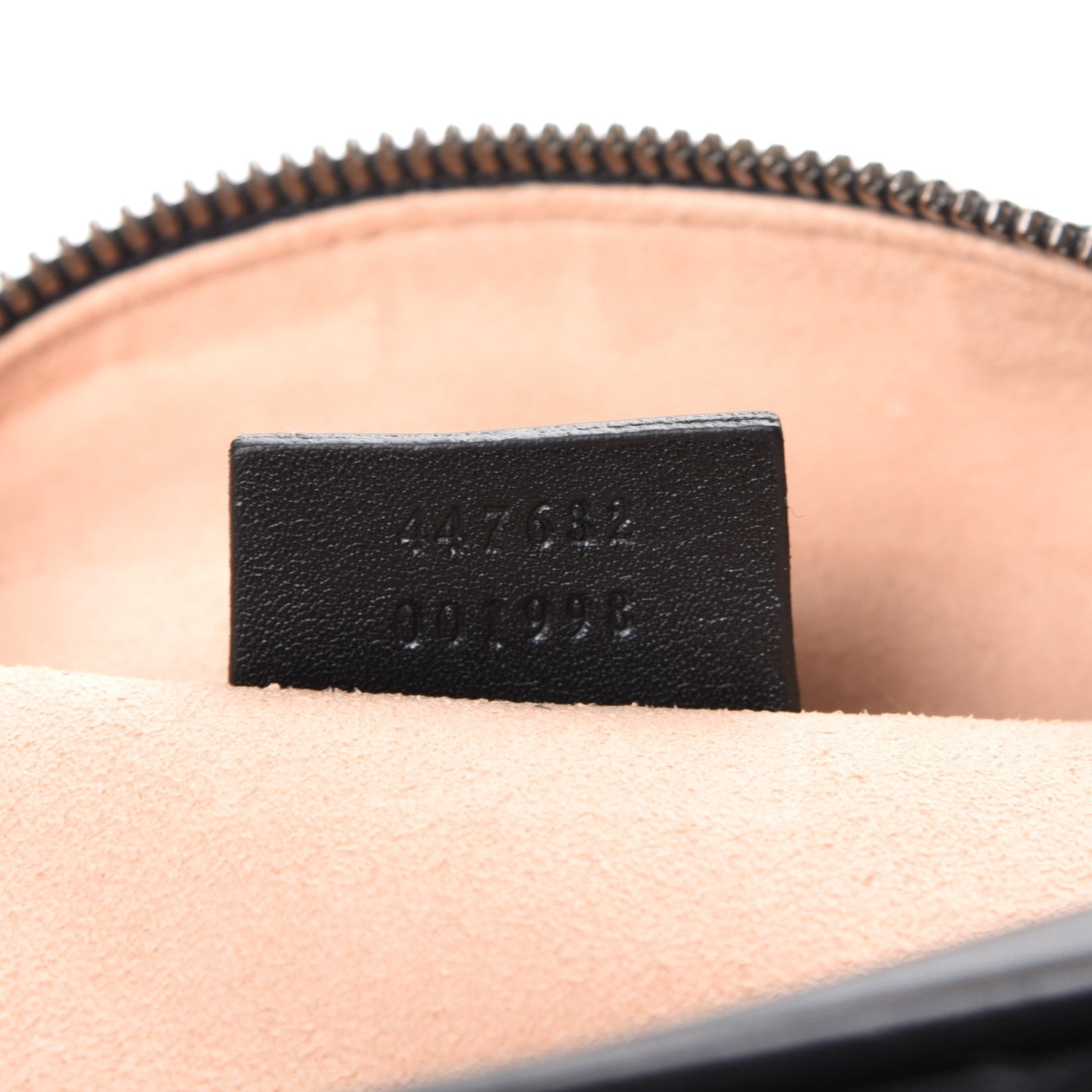 Gucci Calfskin Matelasse Small GG Marmont Chain Shoulder Bag Black 7 of 7
