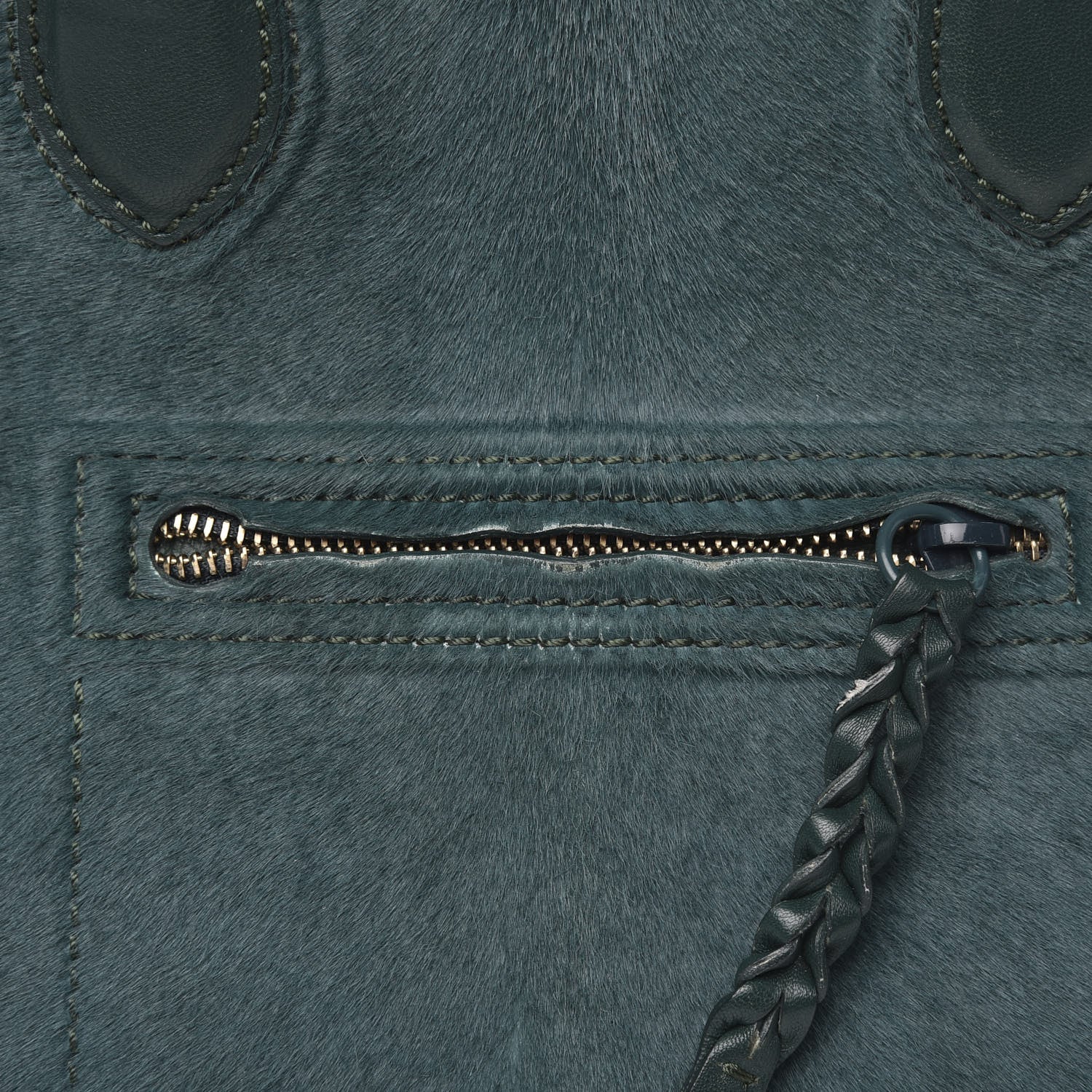 Celine Pony Hair Small Phantom Luggage Jade 16 of 24
