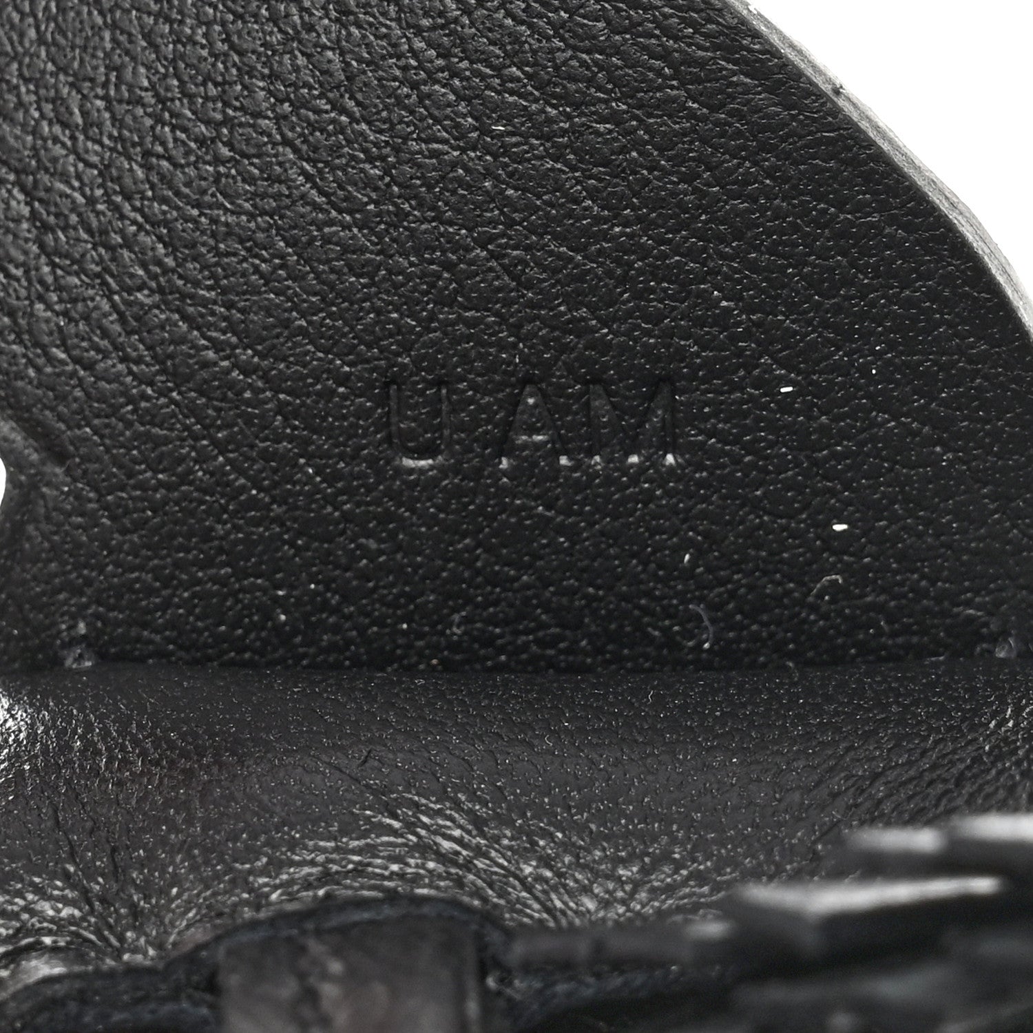 Hermes Milo Lambskin Lizard Touch Grigri Rodeo Pegase Horse Bag Charm PM So Black 3 of 5