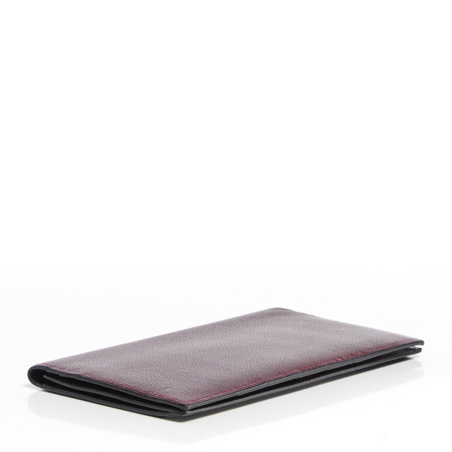 Evercolor MC2 Fleming Checkbook Holder Wallet Prune