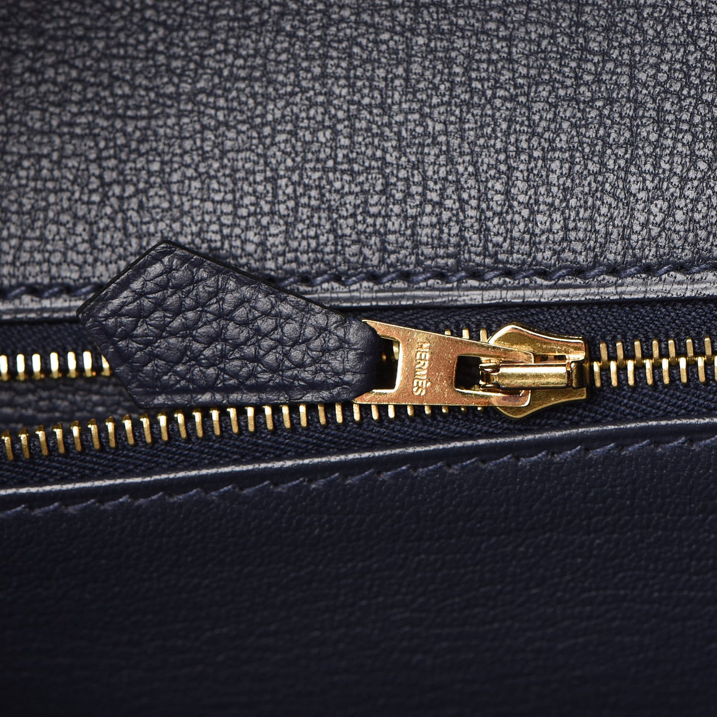 Togo Birkin 35 Bleu Nuit
