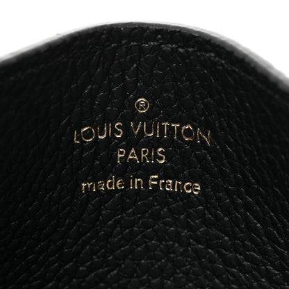 Louis Vuitton Empreinte Card Holder Black Beige 6 of 7