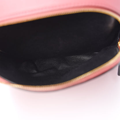 MCM Calfskin Mini Duchess Polke Studs Backpack Pink 5 of 13