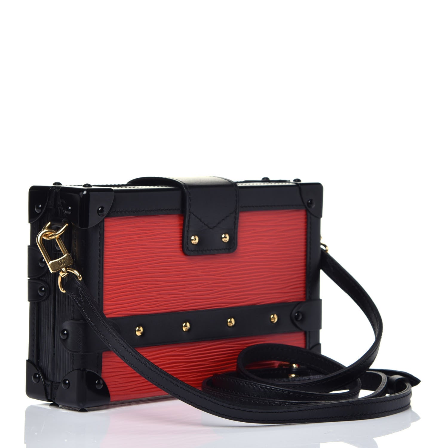 Louis Vuitton Epi Petite Malle Coquelicot 3 of 9