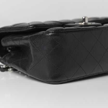 Chanel Lambskin Quilted Mini Rectangular Flap Black 9 of 14