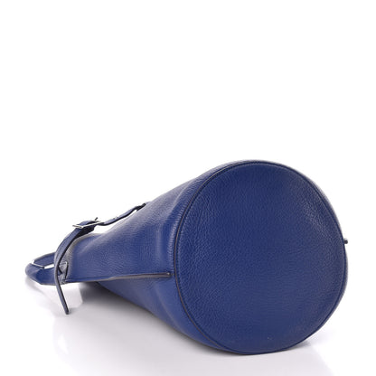 Celine Supple Grained Calfskin Big Bag Bucket Cobalt 5 of 12