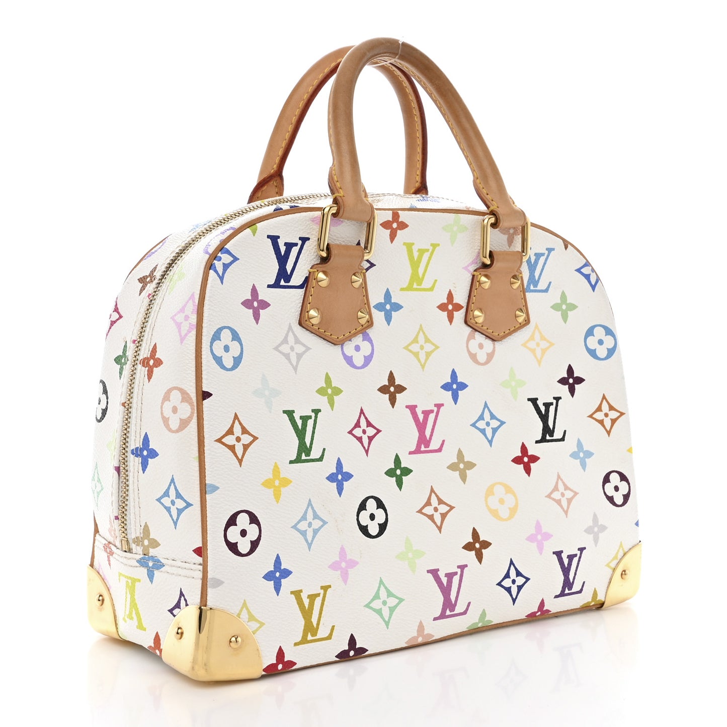 Monogram Multicolor Trouville White
