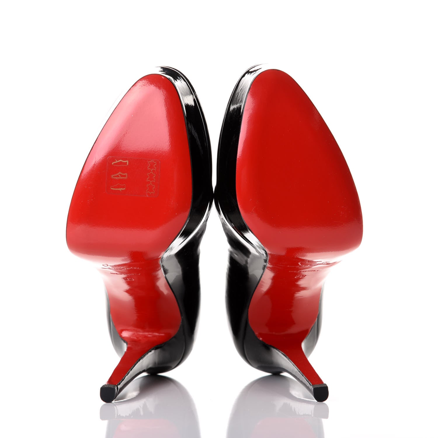 Christian Louboutin Patent Bianca 140 Pumps 39 Black 6 of 9