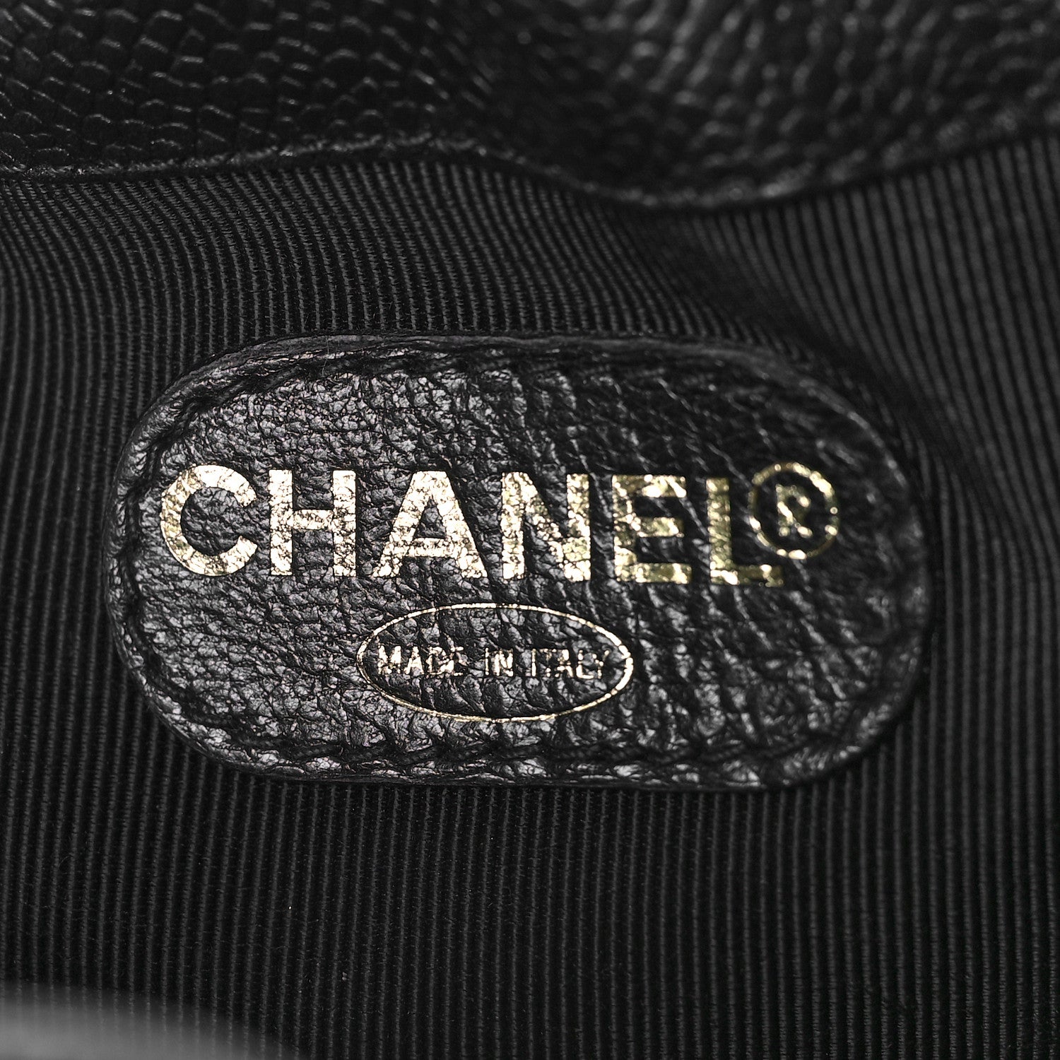 Chanel Caviar Drawstring Shoulder Bag Black 6 of 9