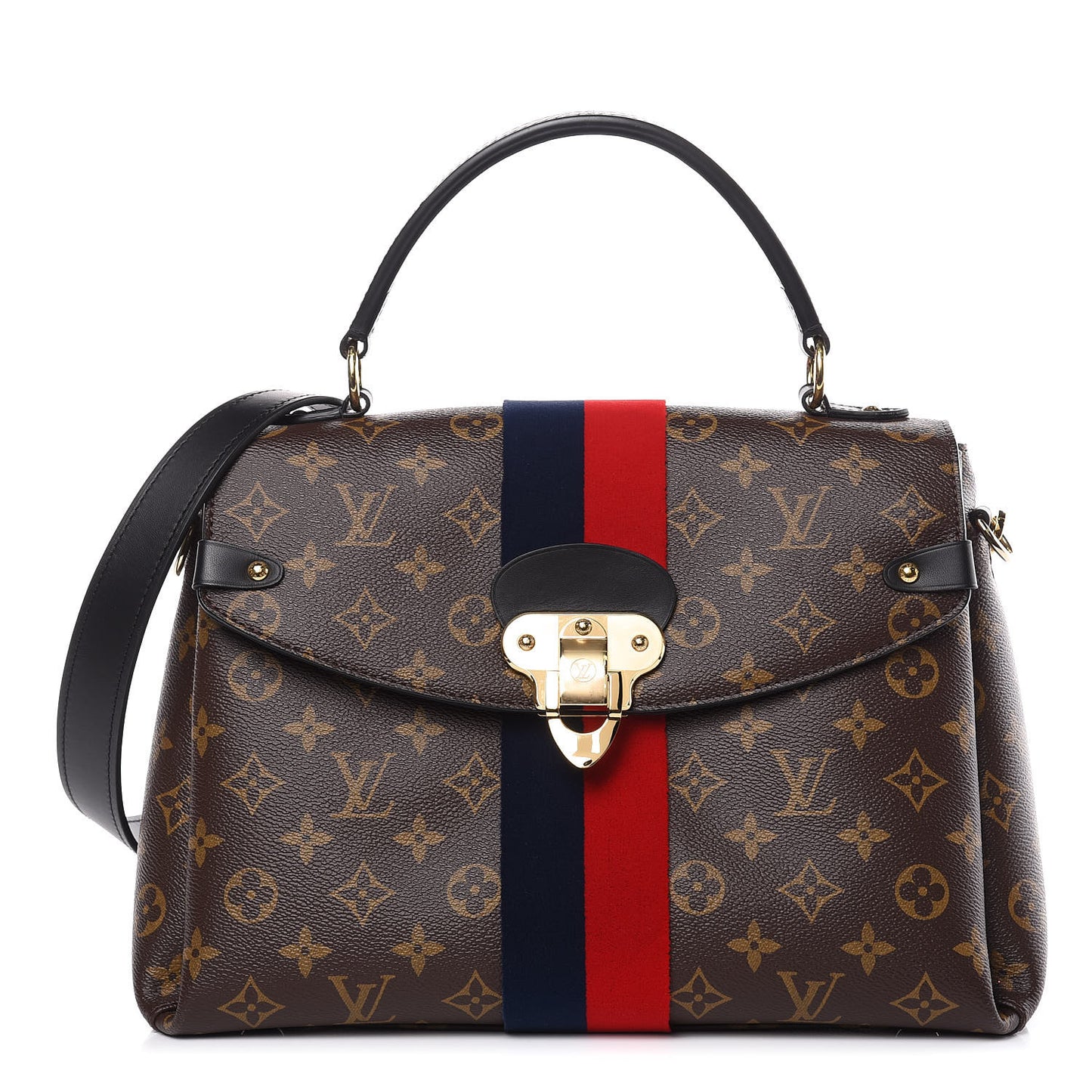 Monogram Georges MM Marine Cherry