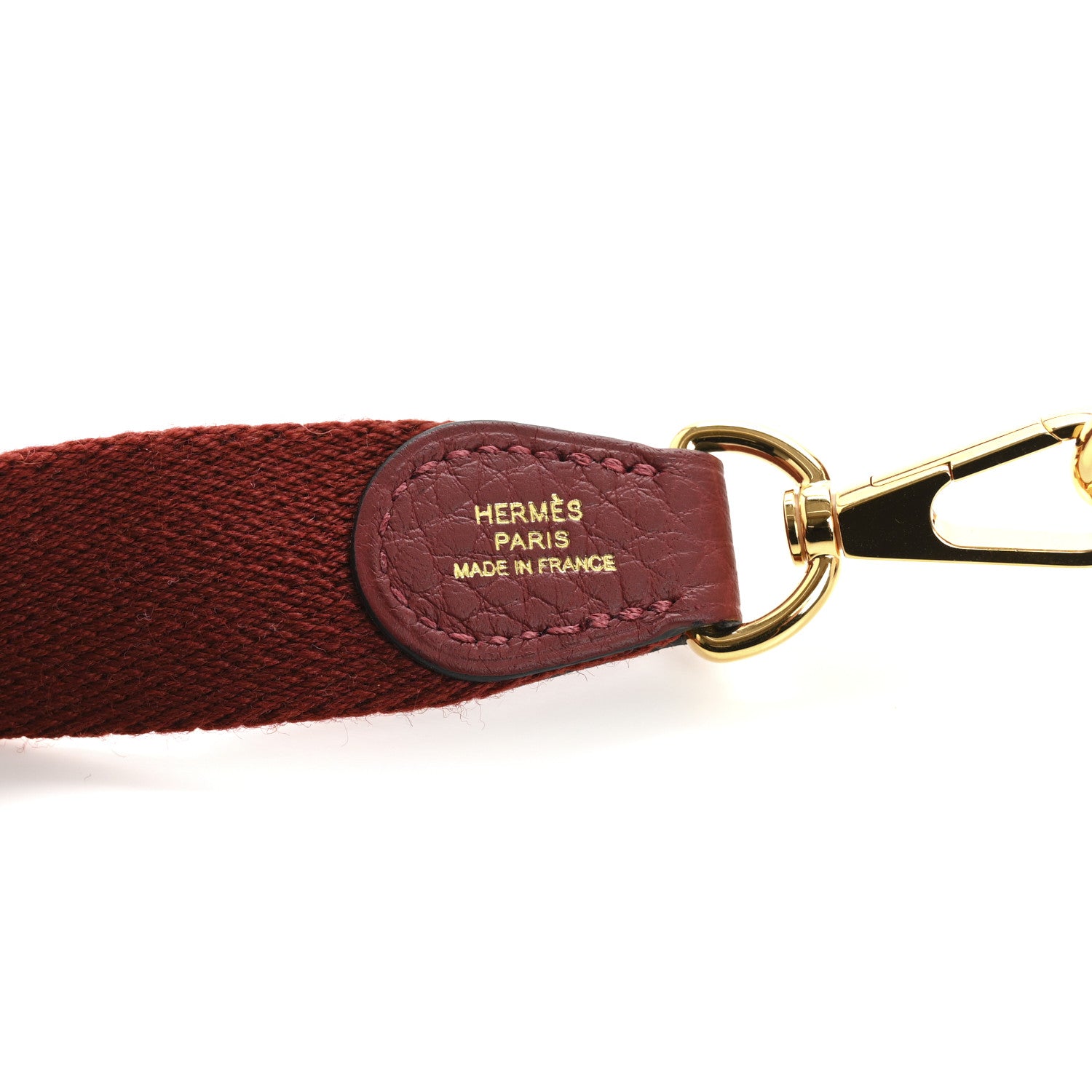 Hermes Taurillon Clemence Evelyne TPM Rouge H 6 of 11