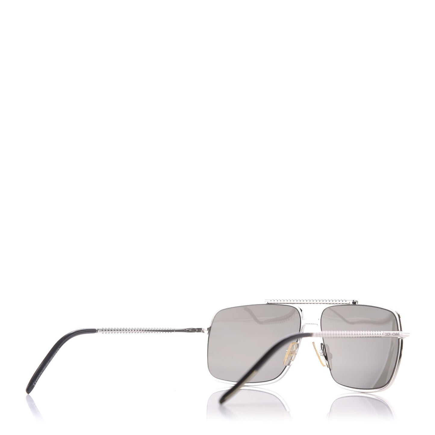 Homme 0106S Sunglasses Silver Black