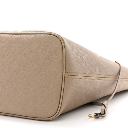 Louis Vuitton Empreinte Monogram Giant Neverfull MM Tourterelle 11 of 11