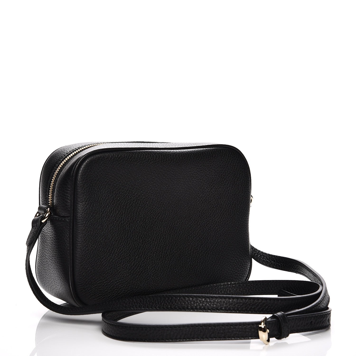 Gucci Pebbled Calfskin Small Soho Disco Bag Black 3 of 7