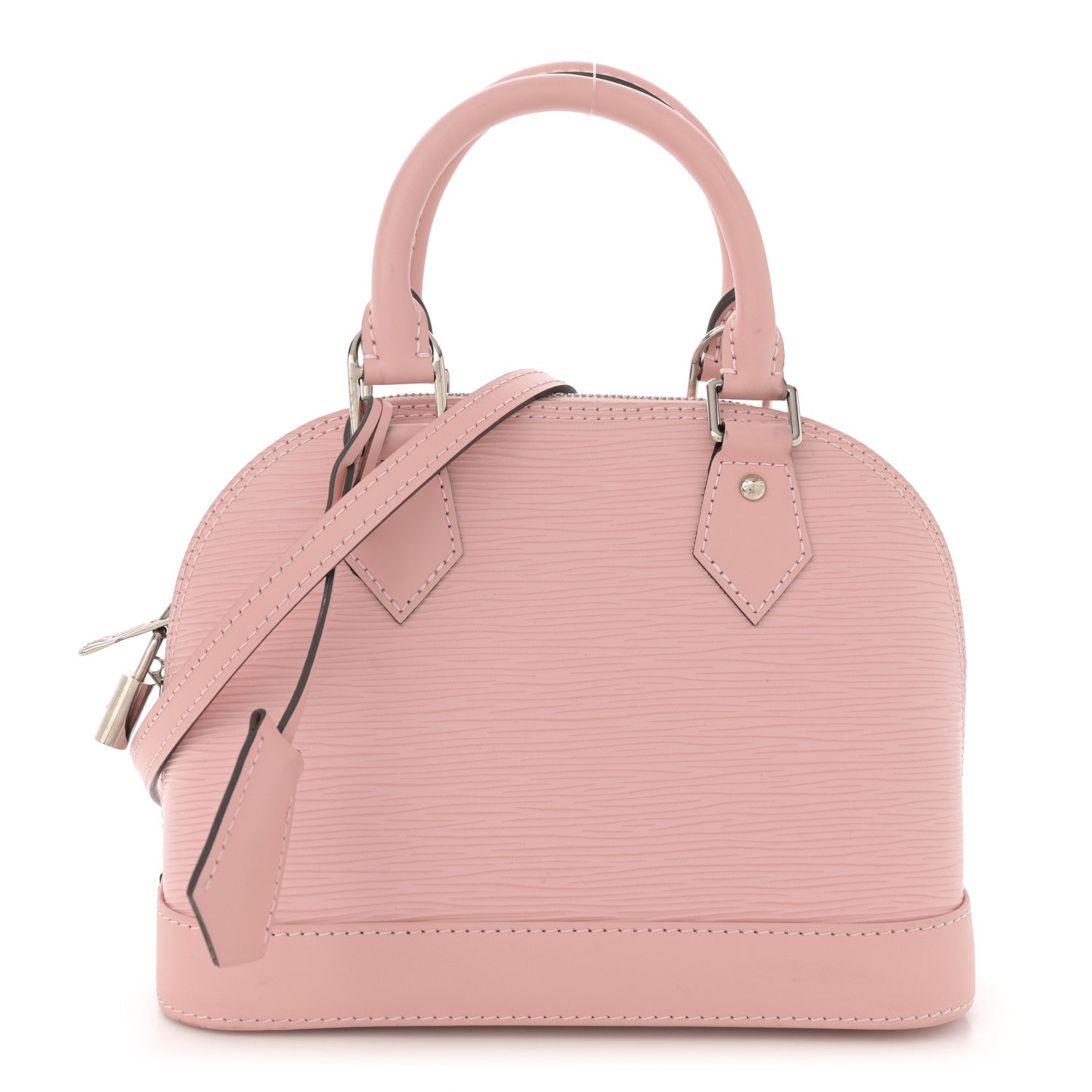 Louis Vuitton Epi Alma BB Rose Ballerine 1 of 14