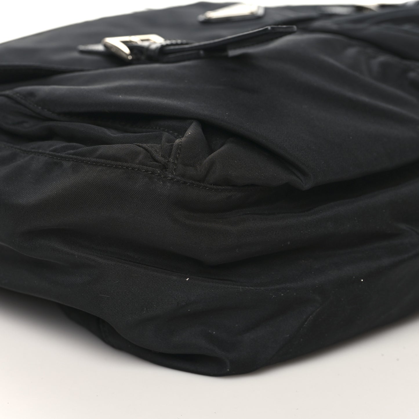 Nylon Vela Sport Messenger Bag Black