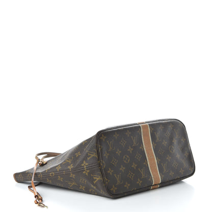 Louis Vuitton Monogram My LV Heritage Neverfull MM Orange and Ivory 4 of 10