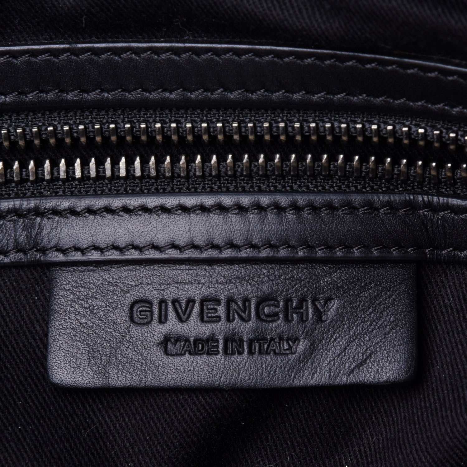 Givenchy Tumbled Sheepskin Medium Pandora Charcoal 5 of 9