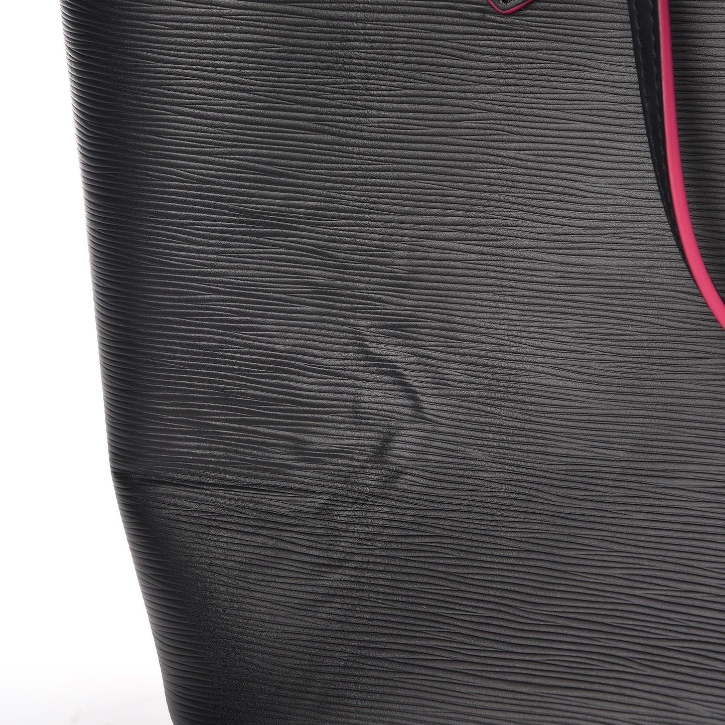 Epi Neverfull MM Black Hot Pink