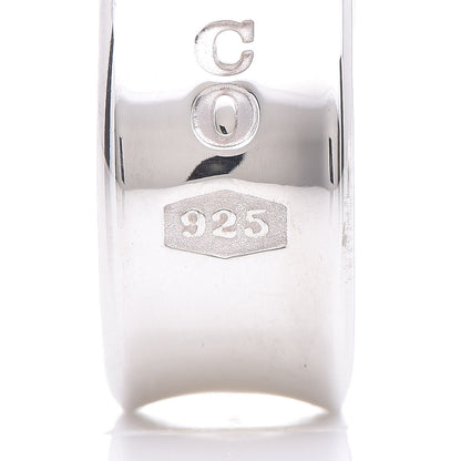 Tiffany Sterling Silver Wide 1837 Hoop Earrings 7 of 10
