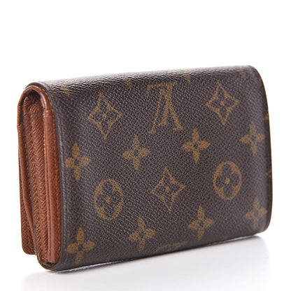 Louis Vuitton Monogram Porte-Monnaie Tresor Wallet 4 of 8