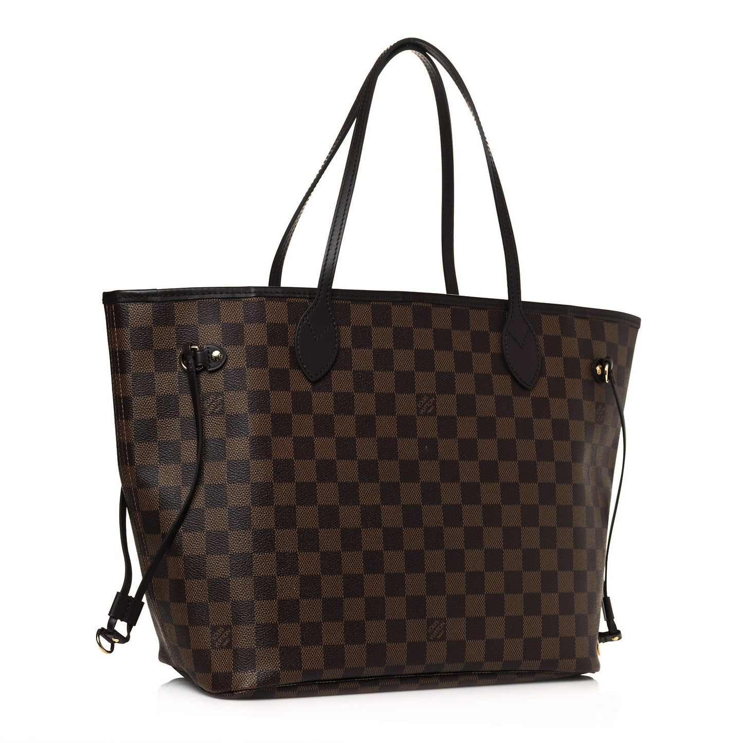 Damier Ebene Neo Neverfull MM Rose Ballerine