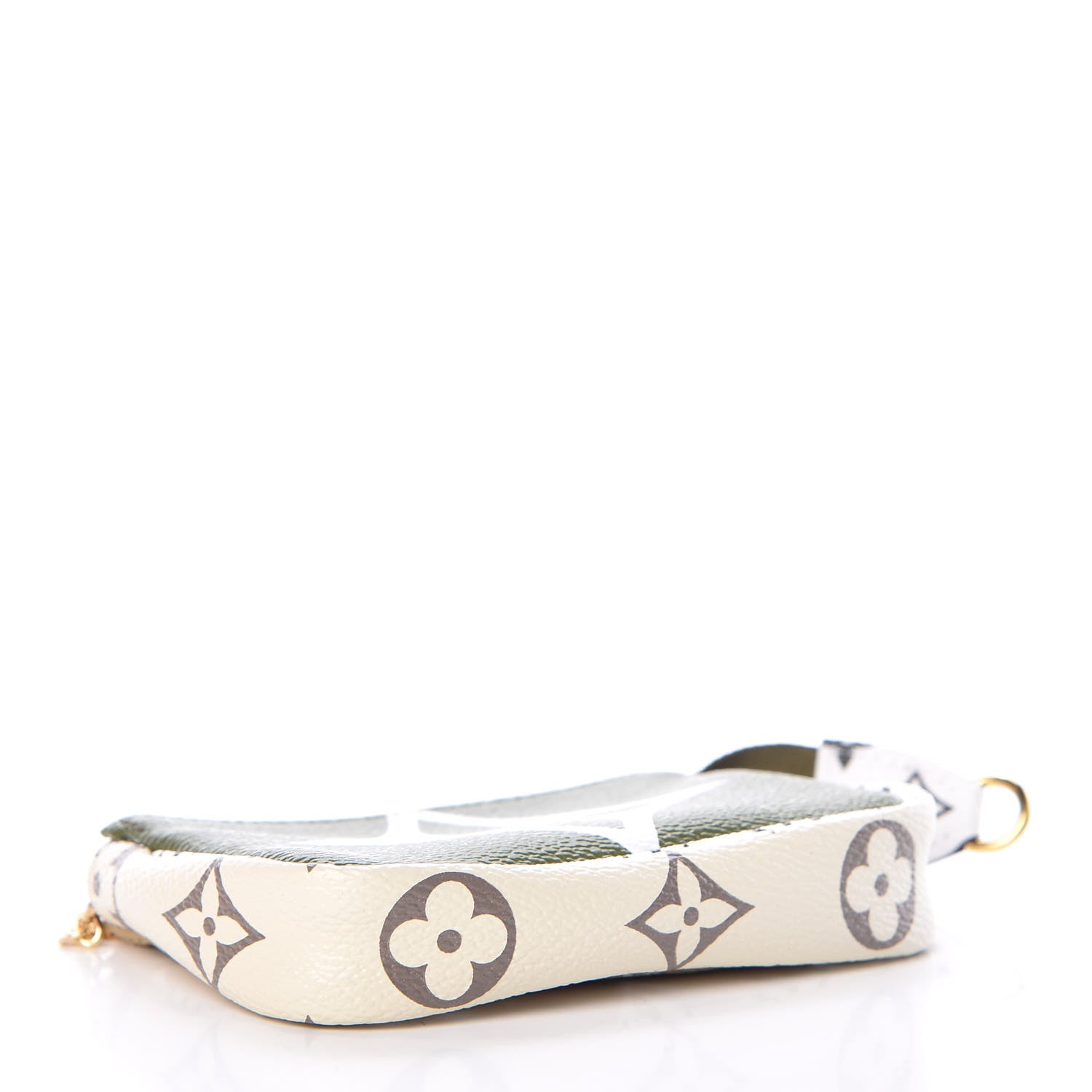 Louis Vuitton Monogram Giant Micro Pochette Accessories Kaki White 4 of 8