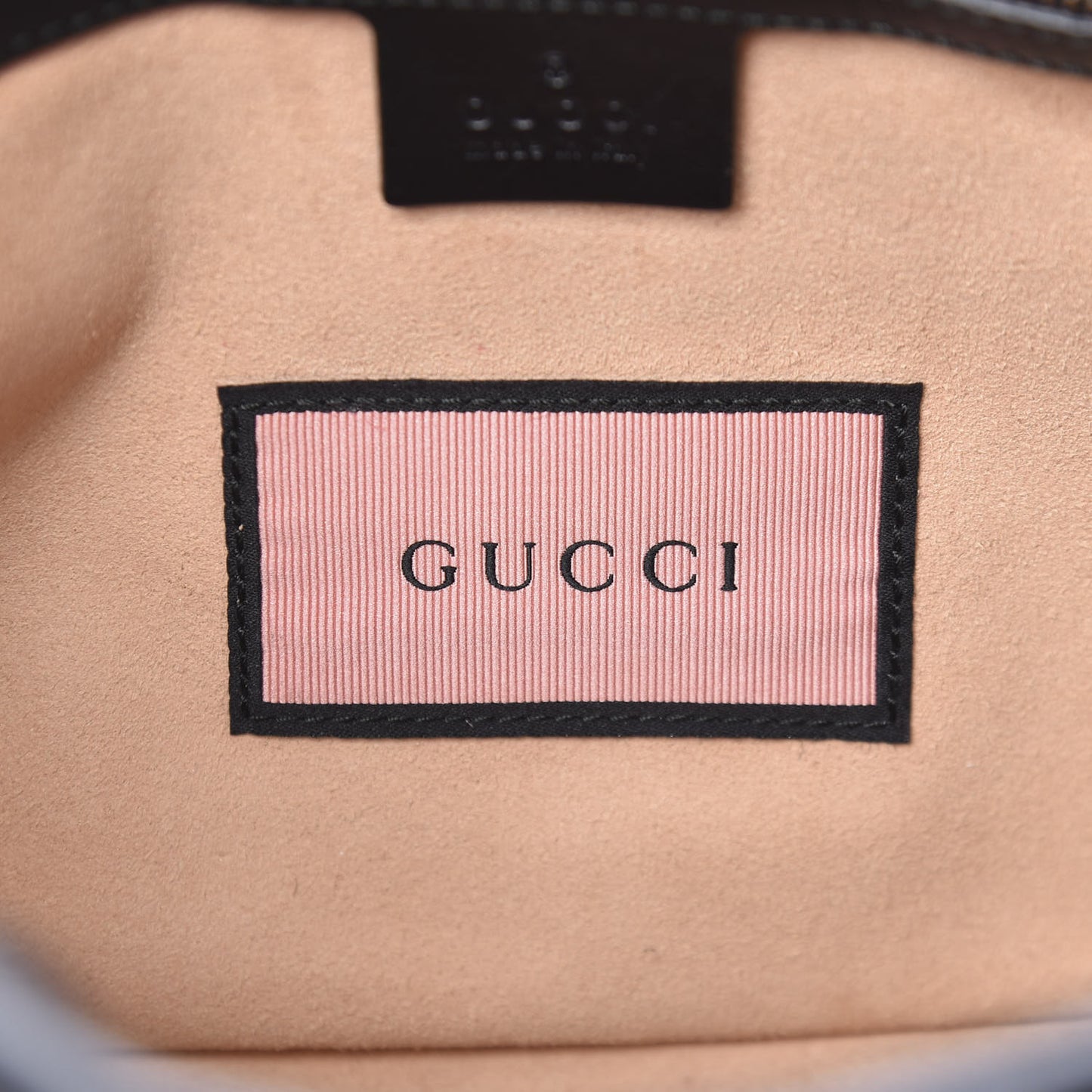 Calfskin Matelasse GucciGhost Medium GG Marmont Chain Shoulder Bag Black New Acquamarine