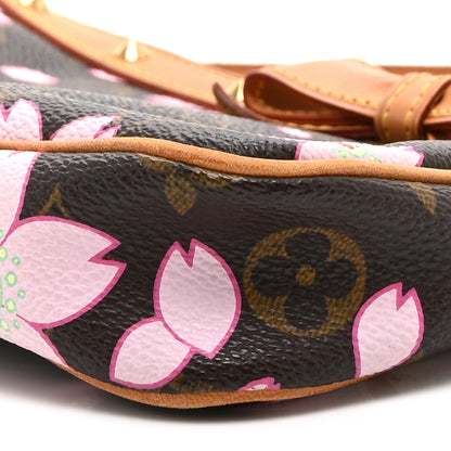 Louis Vuitton Monogram Cherry Blossom Pochette Accessories Brown 10 of 10